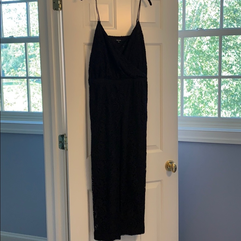 Madewell black lace jumper